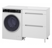 Байкал - 70 Тумба под стиральную машину 2 ящ .ПВХ (аналог Фостера)