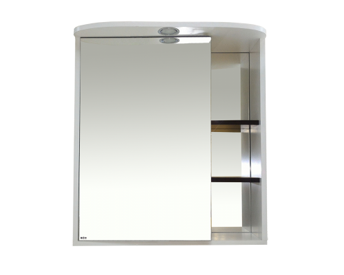 Приобрести Венера - 70 Зеркало-шкаф лев. со светом комбинированное в магазине сантехники Santeh-Crystal.ru