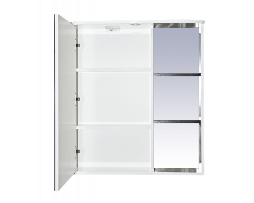 Приобрести Венера - 70 Зеркало-шкаф лев. со светом комбинированное в магазине сантехники Santeh-Crystal.ru