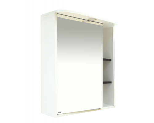 Приобрести Венера - 70 Зеркало-шкаф лев. со светом комбинированное в магазине сантехники Santeh-Crystal.ru