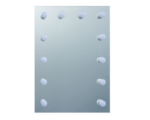 Заказать СТАЙЛ Гримерное Зеркало  600*800 12 ламп в магазине сантехники Santeh-Crystal.ru