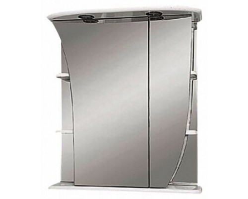 Заказать Ладья - 65 Зеркало - шкаф прав. (свет) в магазине сантехники Santeh-Crystal.ru