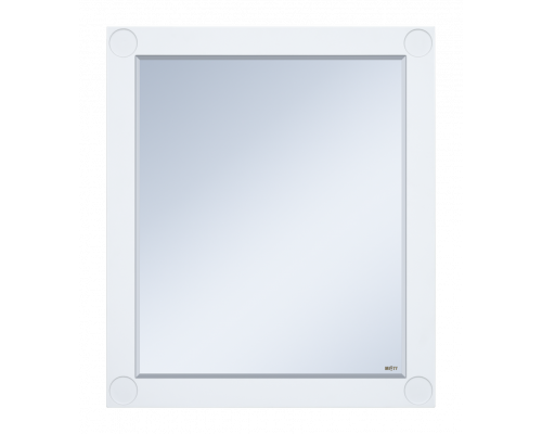 Заказать Лейла - 70 Зеркало в раме БЕЛОЕ в магазине сантехники Santeh-Crystal.ru