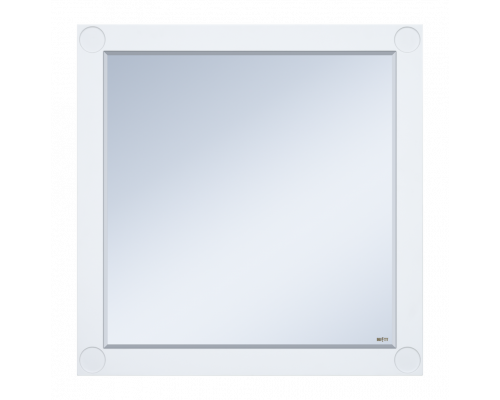 Купить Лейла - 80 Зеркало в раме БЕЛОЕ в магазине сантехники Santeh-Crystal.ru