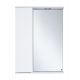 Заказать Лира - 50 Зеркало-шкаф с 1 шкаф. левый белая эмаль в магазине сантехники Santeh-Crystal.ru