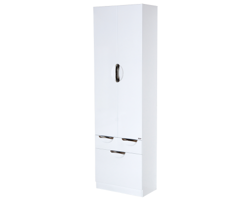 Заказать Орхидея - 60 Пенал белая эмаль / Б/К с 2 ящ. в магазине сантехники Santeh-Crystal.ru