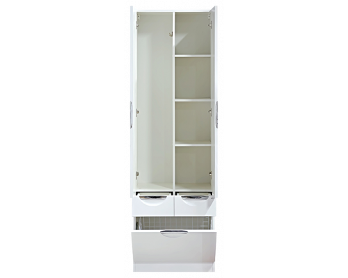 Заказать Орхидея - 60 Пенал белая эмаль / Б/К с 2 ящ. в магазине сантехники Santeh-Crystal.ru