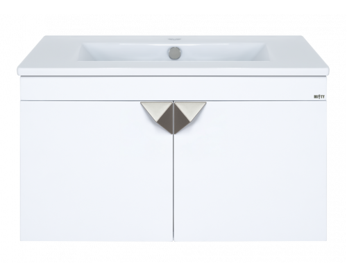 Заказать Сахара - 75 Тумба прямая подвесная белая О в магазине сантехники Santeh-Crystal.ru