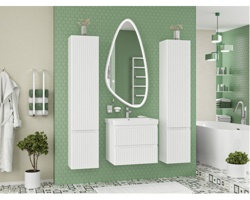 Заказать VICTORY - 60 Тумба подвесная с 2 ящ. белый / раковина в магазине сантехники Santeh-Crystal.ru