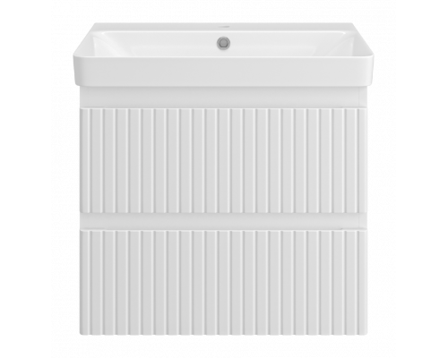 Заказать VICTORY - 60 Тумба подвесная с 2 ящ. белый / раковина в магазине сантехники Santeh-Crystal.ru