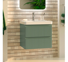 VICTORY - 60 Тумба подвесная с 2 ящ. зеленый