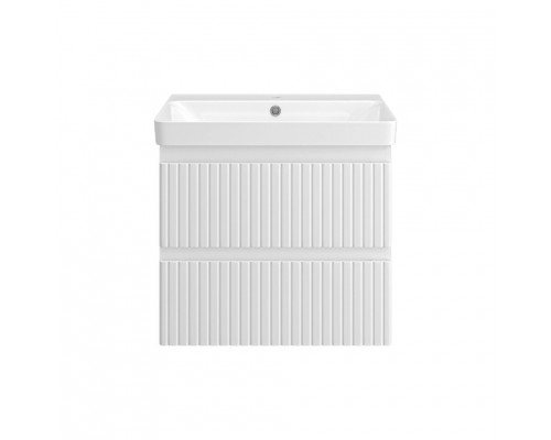 Заказать VICTORY - 60 Тумба подвесная с 2 ящ. белый / раковина в магазине сантехники Santeh-Crystal.ru