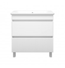 Мира - 80 Тумба напольная с 2 ящ.эмаль