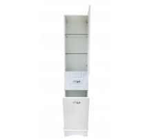 Эльбрус - 40 Пенал белая эмаль 1 ящ. прав. / Б/К