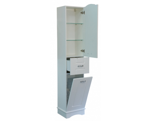 Заказать Эльбрус - 40 Пенал белая эмаль 1 ящ. прав. / Б/К в магазине сантехники Santeh-Crystal.ru