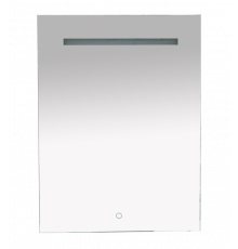 1 Неон - Зеркало LED  600х800 сенсор на зеркале  (прямоугольное)