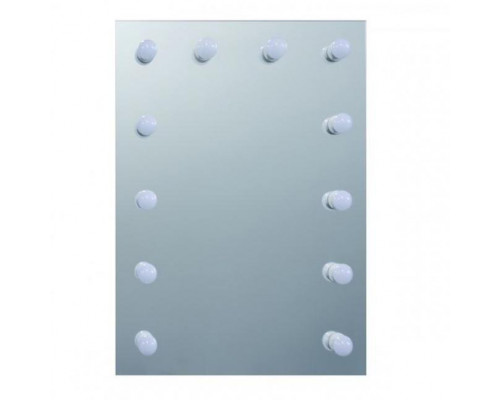 Заказать СТАЙЛ Гримерное Зеркало  600*800 12 ламп в магазине сантехники Santeh-Crystal.ru