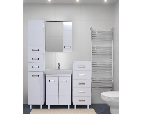 Заказать Селена - 60 Зеркало - шкаф прав. в магазине сантехники Santeh-Crystal.ru