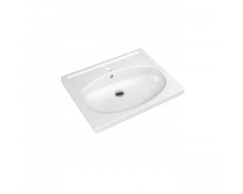 Купить Лайм - 60 Тумба напольная  с 2 ящ. комбинированная О в магазине сантехники Santeh-Crystal.ru