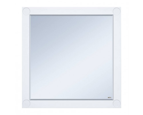 Купить Лейла - 80 Зеркало в раме БЕЛОЕ в магазине сантехники Santeh-Crystal.ru