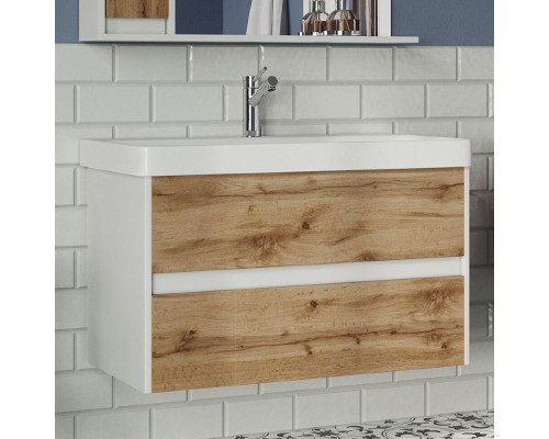 Купить Адриана - 90 полный комплект левое зеркало в магазине сантехники Santeh-Crystal.ru