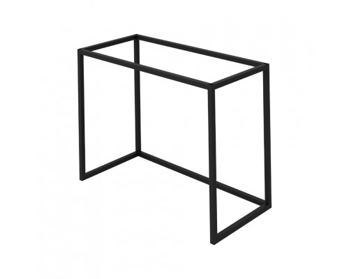 ДАКОТА - 80 Консоль напольная 2 ящ. (ДСП (Дуб Гал. Черный кварц) / каркас