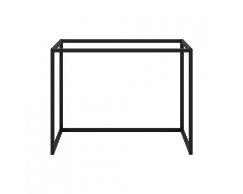 ДАКОТА - 80 Консоль напольная 2 ящ. (ДСП (Дуб Гал. Черный кварц) / каркас