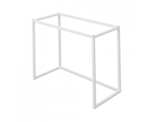 ДАКОТА - 80 Консоль напольная 2 ящ. (ДСП (Дуб Гал. Белый) корпус / каркас