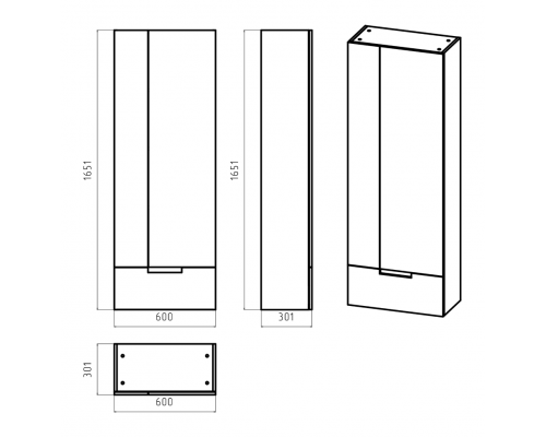 Лира - 60 полный комплект правое зеркало