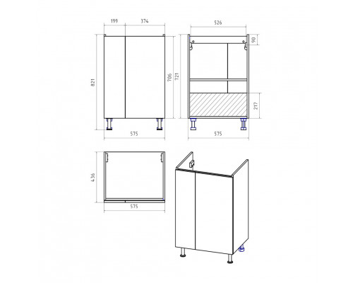 Лира - 60 полный комплект правое зеркало