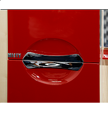 Пенал - 35 лев. Жасмин красная эмаль / Б/К