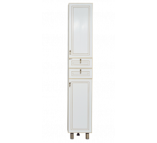 Париж - 35 Пенал правый белая патина с 2ящ. / Б/К