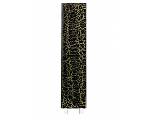 Купить Джулия - 40 Пенал  левый КРАКОЛЕТ черный в магазине сантехники Santeh-Crystal.ru