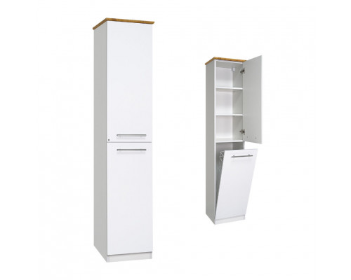 Приобрести Респект - 35 Пенал напольный прямой правый с Б/К в магазине сантехники Santeh-Crystal.ru