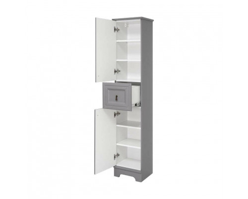 Заказать Лувр - 35 Пенал с 1 ящ., серый лев. О в магазине сантехники Santeh-Crystal.ru