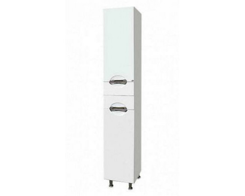 Купить Лаванда - 35 Пенал левый белый в магазине сантехники Santeh-Crystal.ru