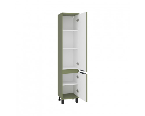 Купить ENFIDA - 35 Пенал универс. правый зелен. мат. эмаль в магазине сантехники Santeh-Crystal.ru