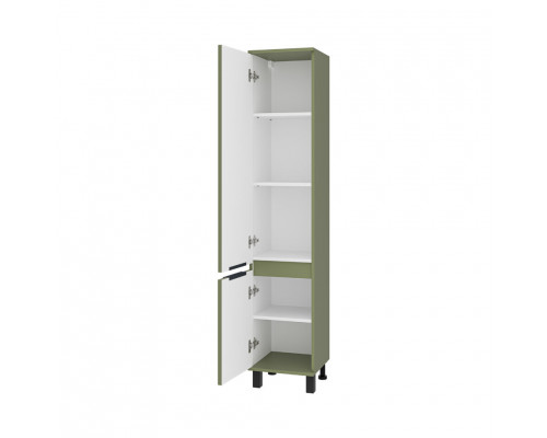 Купить ENFIDA - 35 Пенал универс. левый зелен. мат. эмаль в магазине сантехники Santeh-Crystal.ru