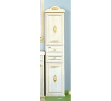 Roma Пенал - 35 прав. с 2 ящ.бежевый патина