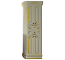 Астория Gold  - Пенал 60 бежевый матовый