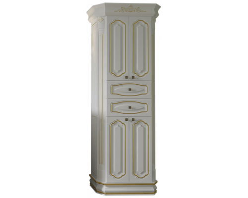 Заказать Астория Gold  - Пенал 60 белый глянцевый в магазине сантехники Santeh-Crystal.ru