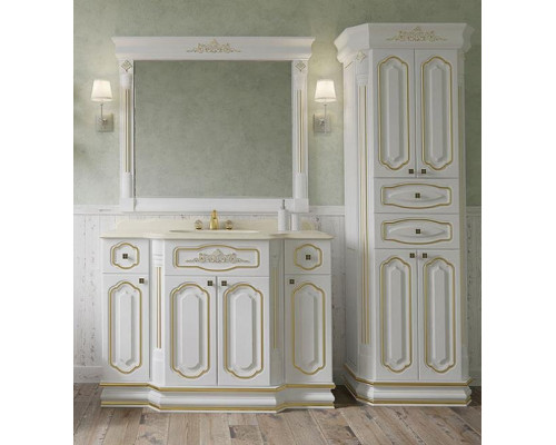 Заказать Астория Gold  - Пенал 60 белый глянцевый в магазине сантехники Santeh-Crystal.ru