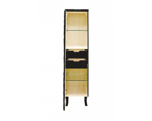 Купить CHARME - Пенал 40 лев. черный в магазине сантехники Santeh-Crystal.ru