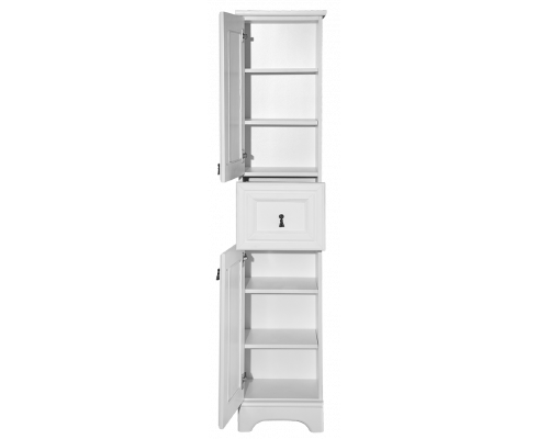 Приобрести Лувр -Пенал, белый левый 1 ящ. в магазине сантехники Santeh-Crystal.ru