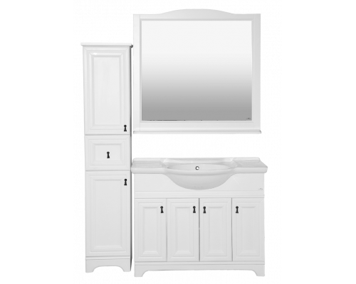 Приобрести Лувр -Пенал, белый левый 1 ящ. в магазине сантехники Santeh-Crystal.ru