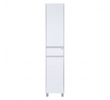 Алиса - 35 Пенал с 1 ящ. напольный белый левый