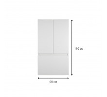 Амур - 60 шкаф над стиральной машиной с Б/К НЕ СОБРАННЫЙ