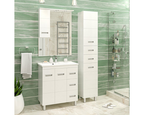 Купить Селена -75 Тумба прямая с 3 ящ. в магазине сантехники Santeh-Crystal.ru