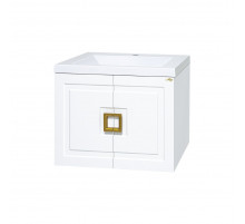 Галвер - 70 Тумба прямая подвесная белая