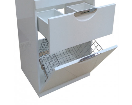 Приобрести Куба - 60 Тумба 1 ящ. под стиральную машину белая эмаль / Б/К в магазине сантехники Santeh-Crystal.ru